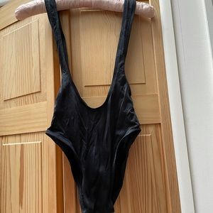 Avon Fashions, Black Leotard, Size 7/8